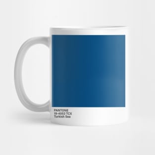 pantone 19-4053 TCX Turkish Sea Mug